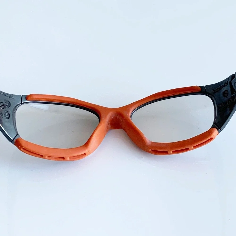 Kids Liberty Sport Slam‎ Glasses F8 Navy and Orange - with case & accessories